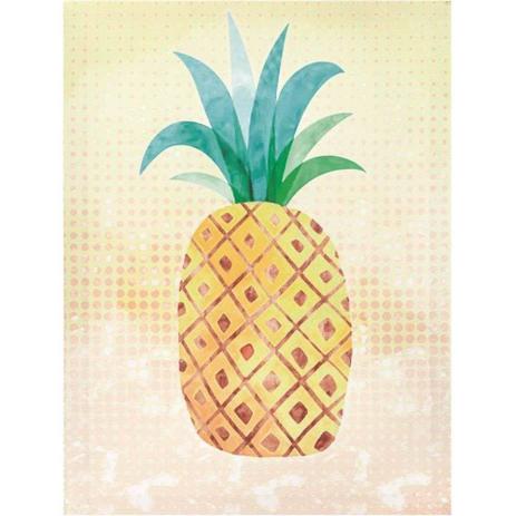 Quadro Decorativo Canvas Abacaxi Colorido - Mart Menor preço em Quadro Decorativo Canvas Abacaxi Colorido - Mart