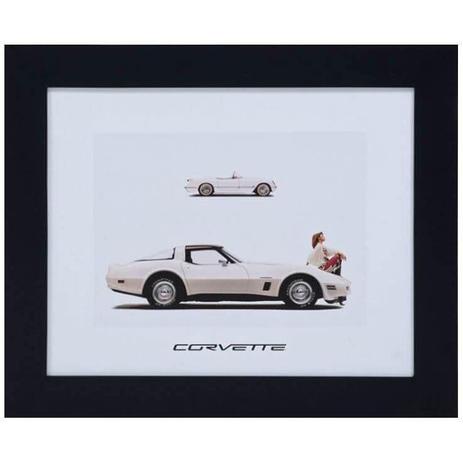 Quadro Decorativo Carro Esportivo Corvette 60x50cm - Decore pronto Menor preço em Quadro Decorativo Carro Esportivo Corvette 60x50cm - Decore pronto