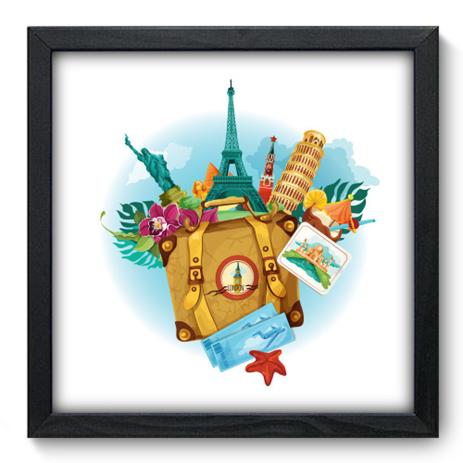 Quadro Decorativo - Cartão Postal - 33cm x 33cm - 202qdmp - Allodi Menor preço em Quadro Decorativo - Cartão Postal - 33cm x 33cm - 202qdmp - Allodi
