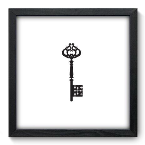 Quadro Decorativo - Chave - 33cm x 33cm - 182qddp - Allodi Menor preço em Quadro Decorativo - Chave - 33cm x 33cm - 182qddp - Allodi