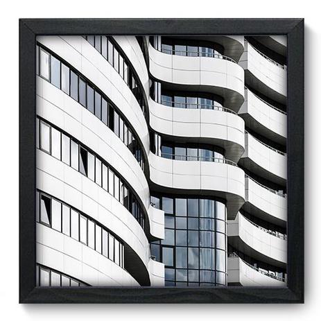 Quadro Decorativo - Cidade - 33cm x 33cm - 020qnubp - Allodi é boa?