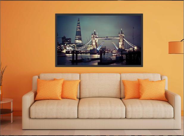 Quadro Decorativo Cidade Londres Salas Decorações Com Moldura TT02 - Vital Menor preço em Quadro Decorativo Cidade Londres Salas Decorações Com Moldura TT02 - Vital