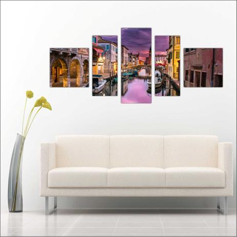 Quadro Decorativo Cidades Veneza Itália Salas Decorar TT01 - Vital Menor preço em Quadro Decorativo Cidades Veneza Itália Salas Decorar TT01 - Vital