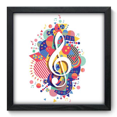 Quadro Decorativo - Clave de Sol - 33cm x 33cm - 100qdgp - Allodi Menor preço em Quadro Decorativo - Clave de Sol - 33cm x 33cm - 100qdgp - Allodi