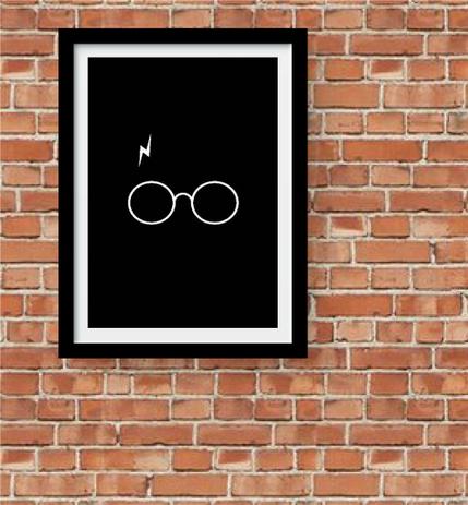Quadro decorativo - Coleção Filmes - Harry Portter - Dama arteira Menor preço em Quadro decorativo - Coleção Filmes - Harry Portter - Dama arteira