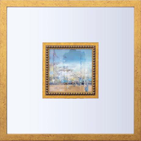 Quadro Decorativo com Espelho Imagem Abstrata 45x45cm - Decore pronto Menor preço em Quadro Decorativo com Espelho Imagem Abstrata 45x45cm - Decore pronto