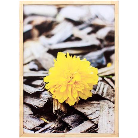 Quadro Decorativo com Impressão Personalizada Flor Amarela 50x70cm - Decore pronto Menor preço em Quadro Decorativo com Impressão Personalizada Flor Amarela 50x70cm - Decore pronto