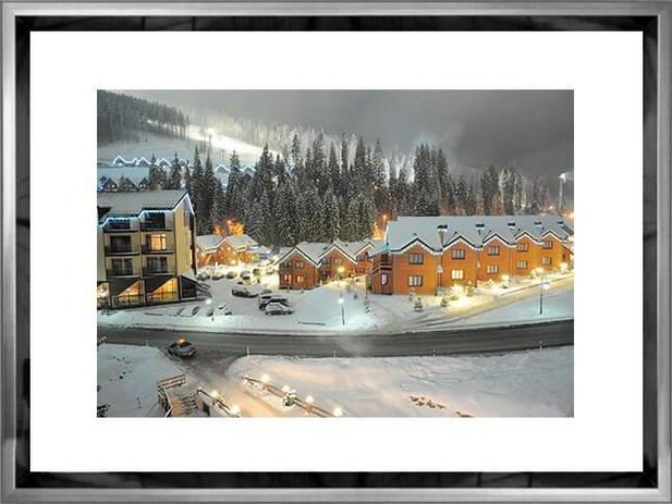 Quadro Decorativo com Moldura Prata com Preto Neve nas Montanhas 120x90cm - Decore pronto Menor preço em Quadro Decorativo com Moldura Prata com Preto Neve nas Montanhas 120x90cm - Decore pronto