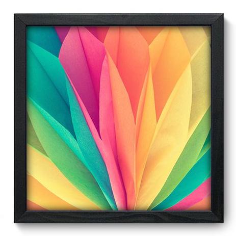 Quadro Decorativo - Cores - 33cm x 33cm - 038qnabp - Allodi é boa?