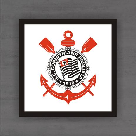 Quadro Decorativo Corinthians Com Moldura - Micro Oficina Menor preço em Quadro Decorativo Corinthians Com Moldura - Micro Oficina