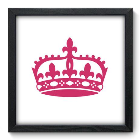 Quadro Decorativo - Coroa - 33cm x 33cm - 099qdip - Allodi Menor preço em Quadro Decorativo - Coroa - 33cm x 33cm - 099qdip - Allodi