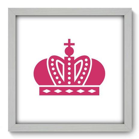 Quadro Decorativo - Coroa - 33cm x 33cm - 101qdib - Allodi Menor preço em Quadro Decorativo - Coroa - 33cm x 33cm - 101qdib - Allodi