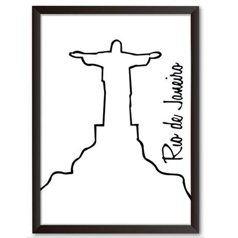 Quadro Decorativo - Cristo, Rio de Janeiro - 25x19cm - Cool art é ruim? Quadro Decorativo - Cristo, Rio de Janeiro - 25x19cm - Cool art é boa?