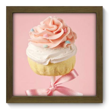 Quadro Decorativo - Cupcake - 22cm x 22cm - 010qdcm - Allodi Menor preço em Quadro Decorativo - Cupcake - 22cm x 22cm - 010qdcm - Allodi
