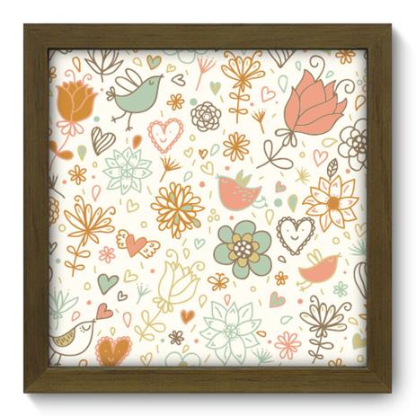 Quadro Decorativo - Desenhos - 22cm x 22cm - 015qdfm - Allodi é boa?