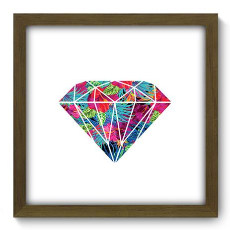 Quadro Decorativo - Diamante - 33cm x 33cm - 444qddm - Allodi é boa?