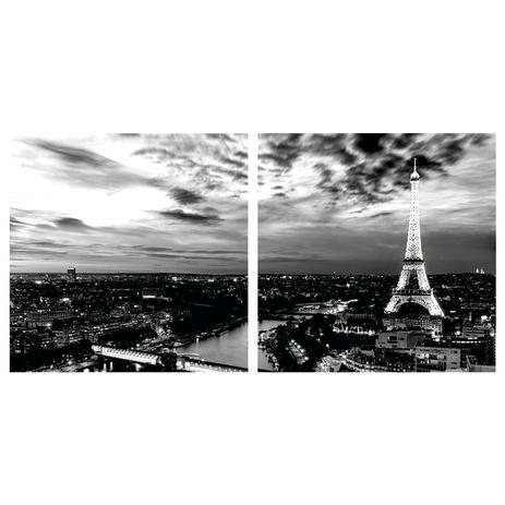 Quadro Decorativo Duplo de Acrílico de Parede Paisagem Torre Eiffel Paris 40x40 - Artframe - Art frame Menor preço em Quadro Decorativo Duplo de Acrílico de Parede Paisagem Torre Eiffel Paris 40x40 - Artframe - Art frame