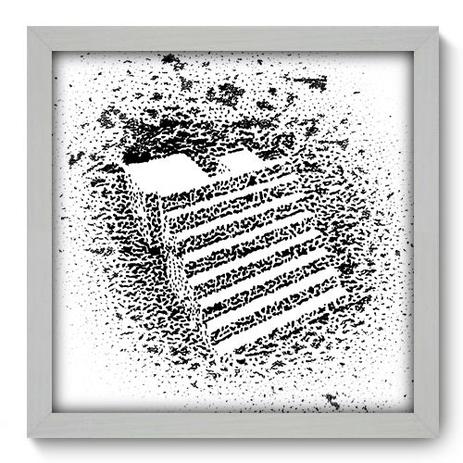 Quadro Decorativo - Escada - 33cm x 33cm - 080qdab - Allodi é boa?