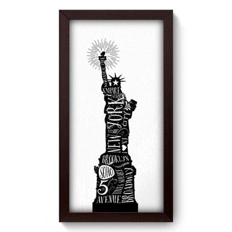 Quadro Decorativo - Estátua da Liberdade - 19cm x 34cm - 143qdmp - Allodi Menor preço em Quadro Decorativo - Estátua da Liberdade - 19cm x 34cm - 143qdmp - Allodi