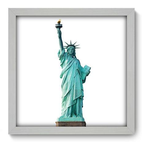 Quadro Decorativo - Estátua da Liberdade - 33cm x 33cm - 201qdmb - Allodi Menor preço em Quadro Decorativo - Estátua da Liberdade - 33cm x 33cm - 201qdmb - Allodi