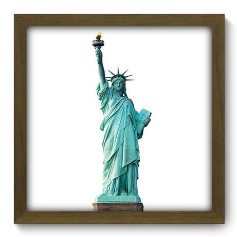 Quadro Decorativo - Estátua da Liberdade - 33cm x 33cm - 201qdmm - Allodi Menor preço em Quadro Decorativo - Estátua da Liberdade - 33cm x 33cm - 201qdmm - Allodi