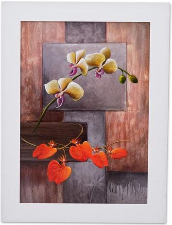 Quadro Decorativo Flores Diversas sem Vidro 60x80cm - Decore pronto Menor preço em Quadro Decorativo Flores Diversas sem Vidro 60x80cm - Decore pronto