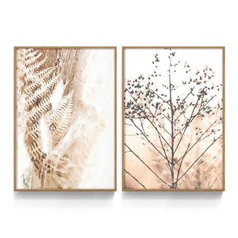 Quadro Decorativo Folhagem Marrom Botânico Para Quarto Sala Folhas Plantas Bege Branco Recepção - Ateliê Dos Quadros Menor preço em Quadro Decorativo Folhagem Marrom Botânico Para Quarto Sala Folhas Plantas Bege Branco Recepção - Ateliê Dos Quadros