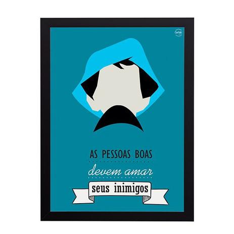 Quadro Decorativo Frases Seu Madruga - Chaves 33x45cm - Cantaki Menor preço em Quadro Decorativo Frases Seu Madruga - Chaves 33x45cm - Cantaki