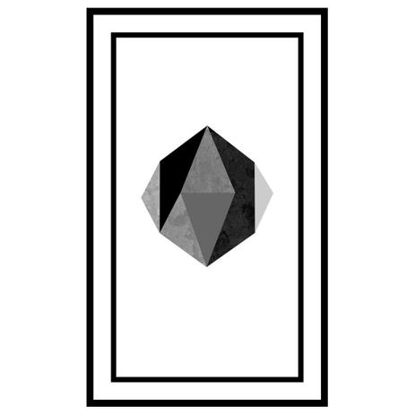 Quadro Decorativo Geométrico em Preto e Branco Arte Moderna I 70x110cm - Decore pronto Menor preço em Quadro Decorativo Geométrico em Preto e Branco Arte Moderna I 70x110cm - Decore pronto