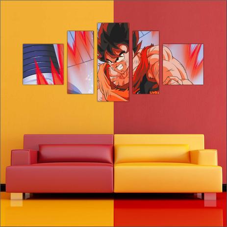 Quadro Decorativo Desenho Tv Dragon Ball Z Goku