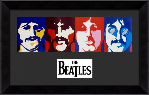 Quadro Decorativo Integrantes The Beatles 80x50cm - Decore pronto Menor preço em Quadro Decorativo Integrantes The Beatles 80x50cm - Decore pronto