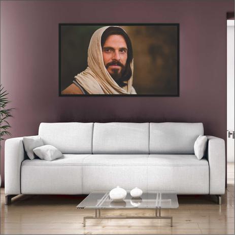 Quadro Decorativo Jesus Santa Ceia Apóstolos Com Moldura 1 metro x 60 cm TT02 - Vital Menor preço em Quadro Decorativo Jesus Santa Ceia Apóstolos Com Moldura 1 metro x 60 cm TT02 - Vital