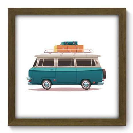 Quadro Decorativo - Kombi - 33cm x 33cm - 197qddm - Allodi Menor preço em Quadro Decorativo - Kombi - 33cm x 33cm - 197qddm - Allodi