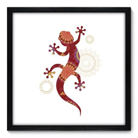 Quadro Decorativo - Lagarto - 50cm x 50cm - 020qnscp - Allodi Menor preço em Quadro Decorativo - Lagarto - 50cm x 50cm - 020qnscp - Allodi