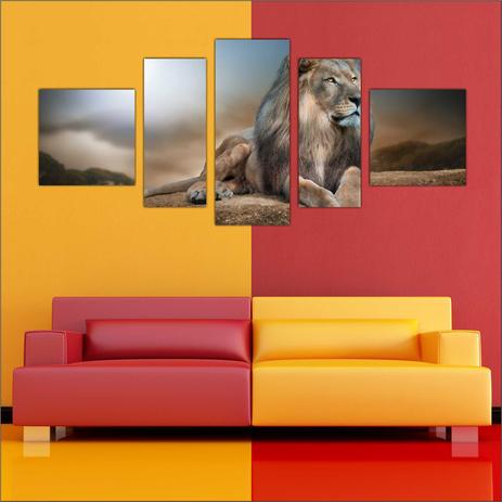 Featured image of post Quadro Leao Mosaico