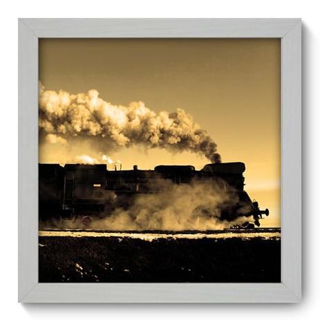 Quadro Decorativo - Locomotiva - 22cm x 22cm - 013qnvab - Allodi Menor preço em Quadro Decorativo - Locomotiva - 22cm x 22cm - 013qnvab - Allodi