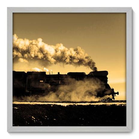 Quadro Decorativo - Locomotiva - 50cm x 50cm - 013qnvcb - Allodi Menor preço em Quadro Decorativo - Locomotiva - 50cm x 50cm - 013qnvcb - Allodi