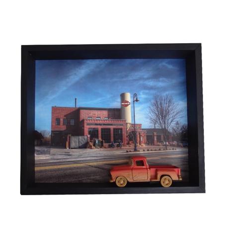 Quadro Decorativo Loja Moto 3D c/ Carrinho Scale Decoração - Maisaz Menor preço em Quadro Decorativo Loja Moto 3D c/ Carrinho Scale Decoração - Maisaz