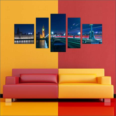 Quadro Decorativo London Cidades Famosas Salas Decorações TT05 - Vital Menor preço em Quadro Decorativo London Cidades Famosas Salas Decorações TT05 - Vital