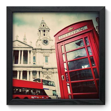 Quadro Decorativo - Londres - 33cm x 33cm - 182qdmp - Allodi Menor preço em Quadro Decorativo - Londres - 33cm x 33cm - 182qdmp - Allodi