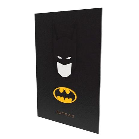 Placa Decorativa batman mdf 20x30cm em Promoção na Americanas