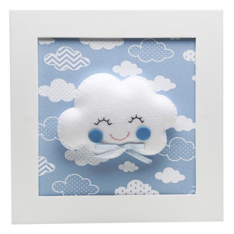 Quadro Decorativo Nuvem Com Carinha Azul Quarto Bebê Infantil Menino - Potinho de mel Menor preço em Quadro Decorativo Nuvem Com Carinha Azul Quarto Bebê Infantil Menino - Potinho de mel
