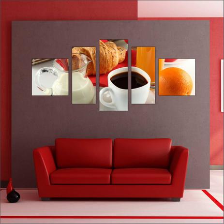 Quadro Decorativo Padarias Bolo Cafeterias Decorações 5 Peças TT1 - Vital Menor preço em Quadro Decorativo Padarias Bolo Cafeterias Decorações 5 Peças TT1 - Vital