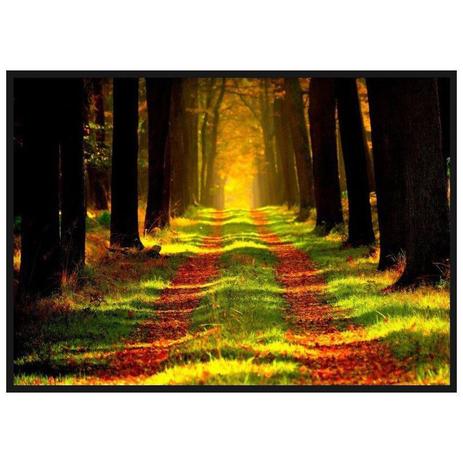 Quadro Decorativo Paisagem Estrada Ladeada de Árvores 140x100cm - Decore pronto Menor preço em Quadro Decorativo Paisagem Estrada Ladeada de Árvores 140x100cm - Decore pronto