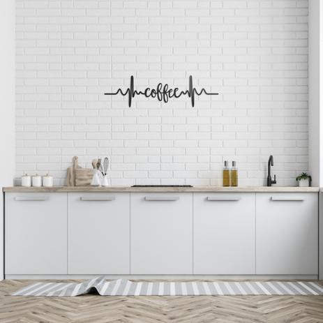 Quadro Decorativo Parede Cozinha Coffe Life 60cm - Decoraê Menor preço em Quadro Decorativo Parede Cozinha Coffe Life 60cm - Decoraê