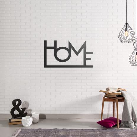 Quadro Decorativo Parede Escritas Home 60cm - Decorae Menor preço em Quadro Decorativo Parede Escritas Home 60cm - Decorae