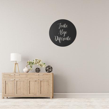 Quadro Decorativo Parede Escritas Tente Algo Diferente 60cm - Decoraê Menor preço em Quadro Decorativo Parede Escritas Tente Algo Diferente 60cm - Decoraê