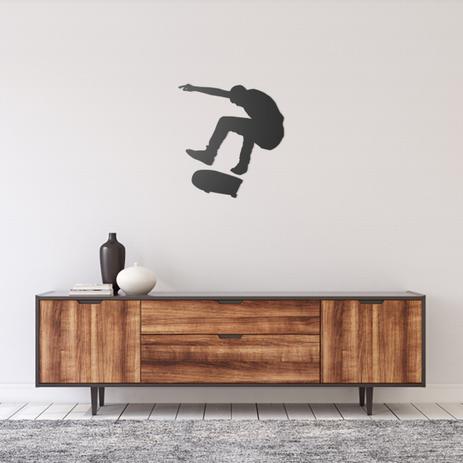 Quadro Decorativo Parede Esporte Skatista 60cm - Decoraê Menor preço em Quadro Decorativo Parede Esporte Skatista 60cm - Decoraê