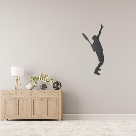 Quadro Decorativo Parede Esporte Tenista 60cm - Decoraê Menor preço em Quadro Decorativo Parede Esporte Tenista 60cm - Decoraê