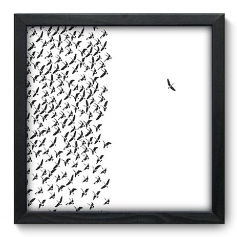 Quadro Decorativo - Pense Diferente - 33cm x 33cm - 070qddp - Allodi Menor preço em Quadro Decorativo - Pense Diferente - 33cm x 33cm - 070qddp - Allodi